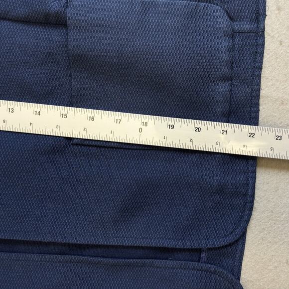 Pendleton Blazer Womens 8 Blue Suit Jacket Corpcore Waffle Knit Formal Cotton - Picture 6 of 8